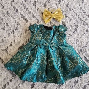 Baby Girl Christmas Holiday Dress